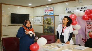 Organ bağışı stantları kuruldu