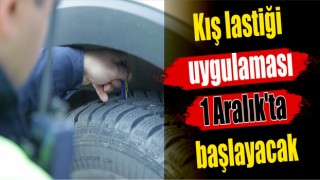 Ticari araçlar için zorunlu kış lastiği uygulaması 1 Aralık'ta başlayacak