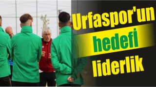 Urfaspor'un hedef liderlik