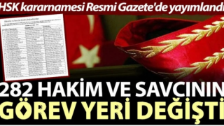 HSK kararnamesi Resmi Gazete'de