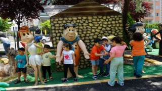 Karaköprü’de minikler Oyun ve Oyuncak Müzesi’ni gezdi