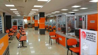 Urfa’da nüfus müdürlükleri hafta sonu açık olacak