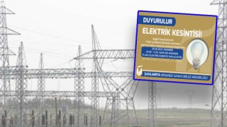 OSB Urfa’da bayramın 2. gününde elektrik kesintisi olacağını duyurdu