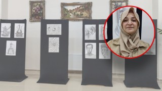 Urfalı ressam sergiye duyulan ilgisizlikten yakındı