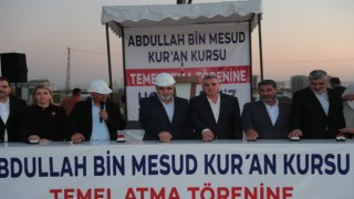 Abdullah Bin Mesud Kuran Kursu’nun temeli atıldı