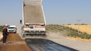 Büyükşehir’den kırsal mahallelerde asfalt çalışması