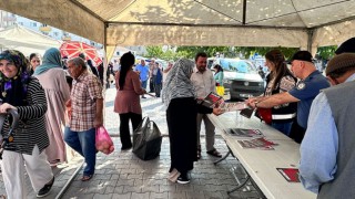 Halfeti’de silah atılmasına karşı bilgilendirme çalışması