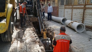 Haliliye’de yollarda yenileme çalışmaları sürüyor