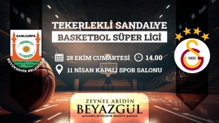 Şanlıurfa Tekerlekli sandalye Basketbol takımı Galatasaray’ı konuk ediyor