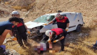 Urfa’da tek taraflı trafik kazası! 1 yaralı