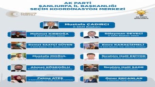 AK Parti Şanlıurfa SKM Yönetimi belirlendi