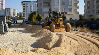 Karaköprü’de Batıkent Mahallesine yeni yol