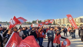 Urfa’da direnen işçilere yürüyüş izni yok!