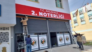 Akçakale’ye yeni noterlik açıldı