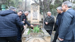 Kazancı Bedih mezarı başında anıldı