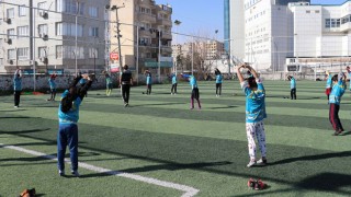 Haliliye Belediyesi futbol okulu miniklerin adresi oldu