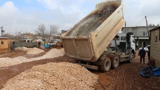 Haliliye’de yağmurdan etkilenen kırsal mahalleler temizleniyor