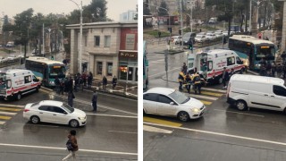 Şanlıurfa’da yolun karşısına geçmeye çalışan kadına otobüs çarptı