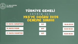 ”YKS’ye doğru 2024” Türkiye geneli çevrim içi deneme sınavı yapılacak