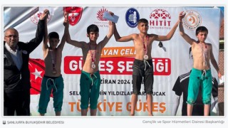 Şanlıurfalı güreşçi Mustafa Kubacık Türkiye üçüncüsü oldu!