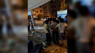 Karaköprü’de pazarcılar kavga etti