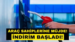 Akaryakıta İndirim Geldi!