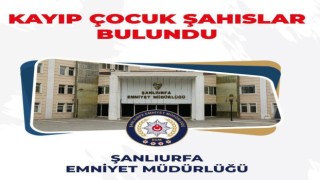 Şanlıurfa’da kayıp 4 çocuk bulundu