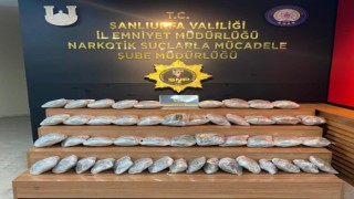 Şanlıurfa’da 29 kilo Skunk ele geçirildi