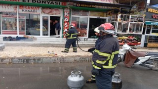 Şanlıurfa’da işyerinde çıkan yangın söndürüldü