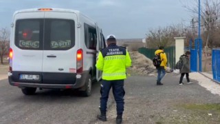 Şanlıurfa’da okul çevreleri ve servislerine denetim