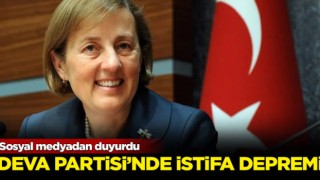 DEVA Partisi’nde İstifa Şoku!