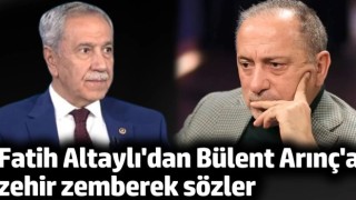 Fatih Altaylı'dan Bülent Arınç'a zehir zemberek sözler. "Yüreksiz..."