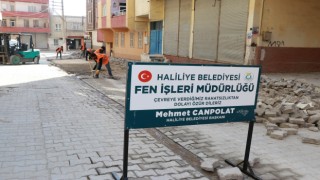 "Haliliye Belediyesi, Devteyşti Mahallesi’nde Üstyapı Çalışmalarını Hızla Tamamlıyor"