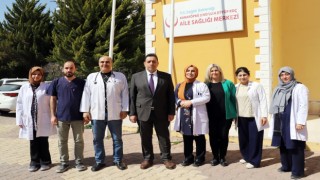 Şanlıurfa İl Sağlık Müdürü Doç. Dr. Abdullah Solmaz, Tıp Bayramı’nda Sağlık Çalışanlarını Ziyaret Etti