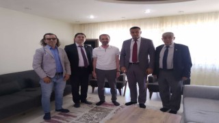 Gazeteci Ahmet Işık’a geçmiş olsun ziyareti
