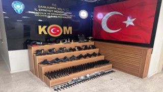 Şanlıurfa’da Bir Evde Cephanelik Ele Geçirildi