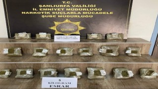 Siverek’te Narkotik Operasyonu: 9,5 Kilo Uyuşturucu Ele Geçirildi