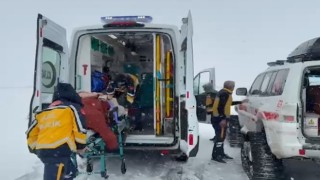 112 Kışa Meydan Okuyor: Paletli Ambulanslar Zorlu Şartlarda Hayat Kurtardı