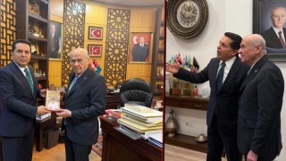 Tahliye Edilen CHP’li Başkan Ahmet Özer’den Bahçeli’ye Teşekkür Ziyareti