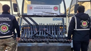 Şanlıurfa’da 52 Adet Uzun Namlulu Silah Ele Geçirildi