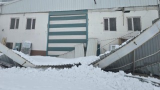 Şanlıurfa’da Sanayi Bölgelerinde Çatılar Çöktü