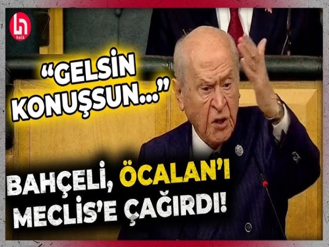 Bahçeli'den tarihe geçecek 'Öcalan' çağrısı! "Meclis'te konuşsun, örgütü tasfiye ettiğini duyursun!"